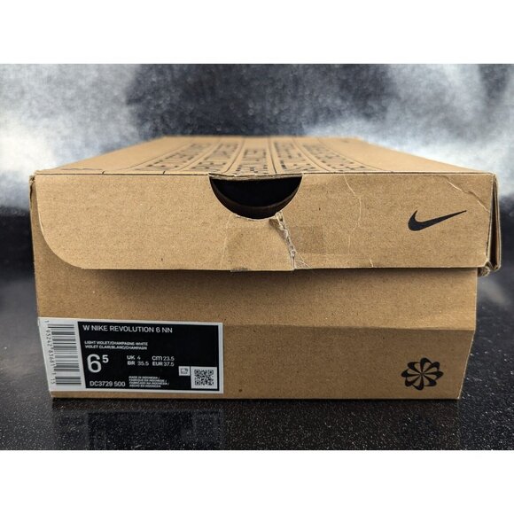 Nike Revolution 6NN Pink White Running Shoes DC3729 500 Women's Size 6.5 NIB - Picture 9 of 9